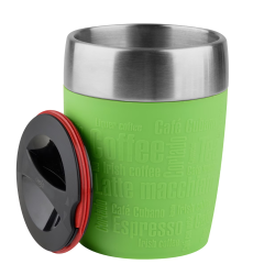 Taza termo de café para viajes  Emsa  200ml bebidas frias y caliente 2