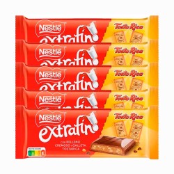 Nestlé Extrafino Tosta Rica 5 Tabletas de 84 gramos