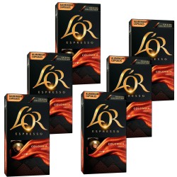 Sabor y Sostenibilidad: Colombia L'OR 10 cápsulas aluminio