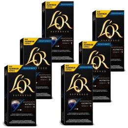 Ristretto descafeinado L'OR 60 compatibles con NESPRESSO