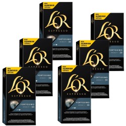 Fortissimo L'OR 10 cápsulas: Compatibles  Nespresso