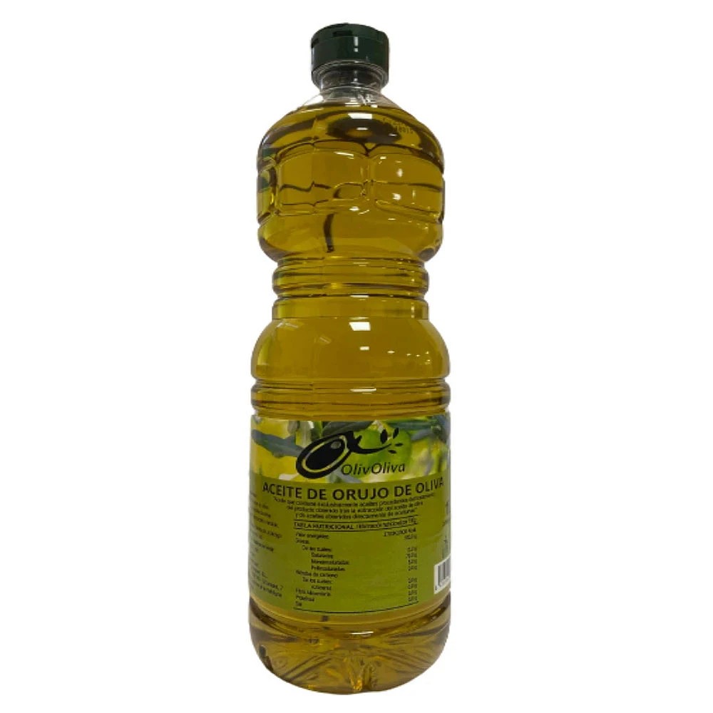 Aceite Olivoliva suave 1 litros de aceite de Orujo de Oliva