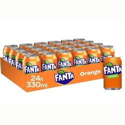 Fanta Naranja lata pack 24 x33cl 5449000011527