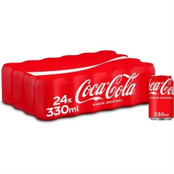 Coca-Cola 24 refrescos de 33 cl.  5449000086877