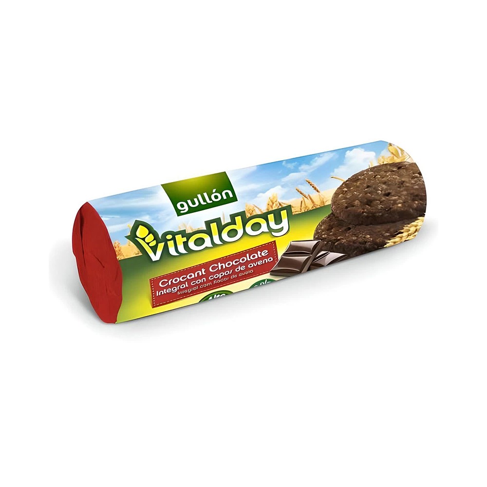 Vitalday Galletas Crocant chocolate  280 gr. Gullon 8410376040999