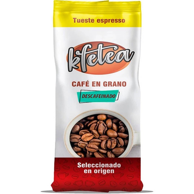 Kfetea Descafeinado Intenso café para bares en bolsa de 1 kilo 8436583660751