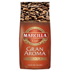 Marcilla Gran Aroma Mezcla, 80% Natural y 20% torrefacto, 1