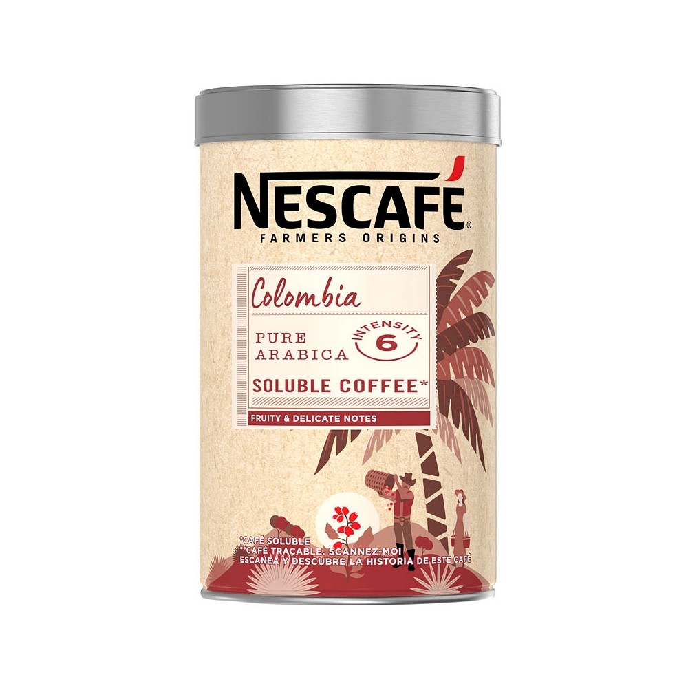 Nescafé Colombia café soluble en lata de 90 gramos 8445290698551