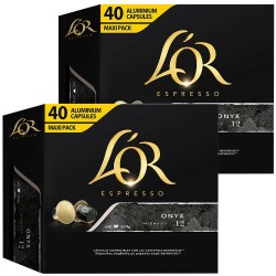 Sabor y Sostenibilidad: Onyx L'OR 40 Cápsulas Nespresso