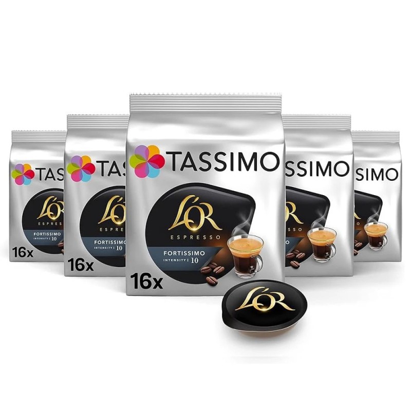 Pack Fortissimo L'or Tassimo: Intensidad 10 en Cada Sorbo