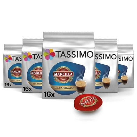 Pack Descafeinado Marcilla Tassimo: Disfruta Sin Cafeína