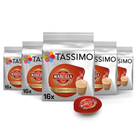 Pack Café Cortado Marcilla Tassimo: Placer en Cada Sorbo