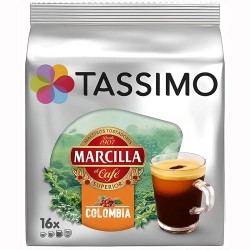 Espresso Colombia Tassimo 16 cápsulas de café Marcilla 8410091111257