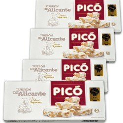 Turrón Alicante  Suprema Picó  4 tabletas de 250 gr
