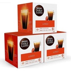 Café Lungo Pack 48 cápsulas Dolce Gusto: sabor suave