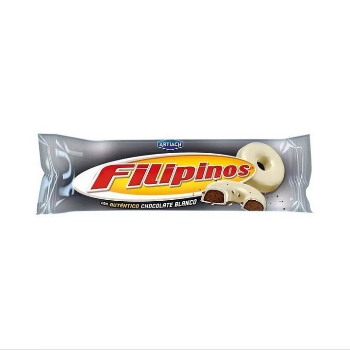 Caja Filipinos chocolate blanco Artiach 75gr, 15 ud. 8410000804232