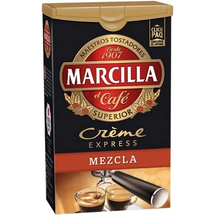 Pack de 5 Café molido Creme Express Mezcla 250g Marcilla