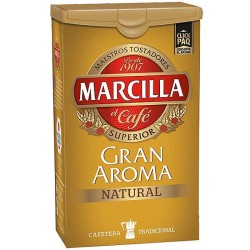 Pack de 5 Marcilla molido Gran Aroma Natural, 250 gramos 2