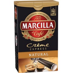 Pack de 5 Marcilla Café molido Creme Express Natural 250 gramos 2