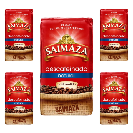 Pack de Saimaza descafeinado Natural: Auténtico Sabor!