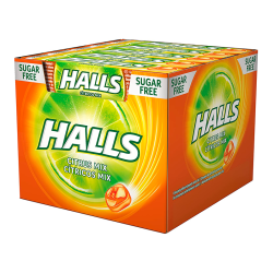 Caja de caramelos Halls...