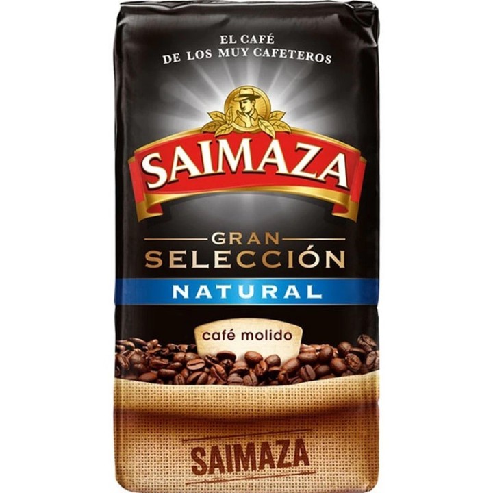 Pack de 5 Saimaza molido Gran Selección Natural, 250 gramos