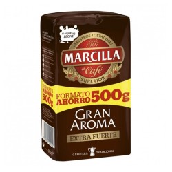Pack de 5 Marcilla molido Gran Aroma Extra Fuerte, Formato Ahorro 500 gramos 2