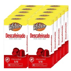 10 cajas de Descafeinado Nespresso 100 cápsulas  rainforest alliance