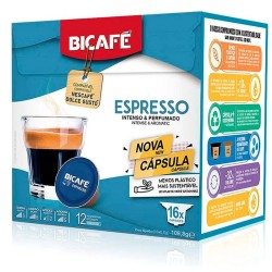 Espresso Bicafé, 16 cápsulas compatibles con Dolce Gusto 5601929002424