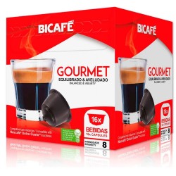 Gourmet Bicafé, 16 cápsulas compatibles con Dolce Gusto 5601929002431