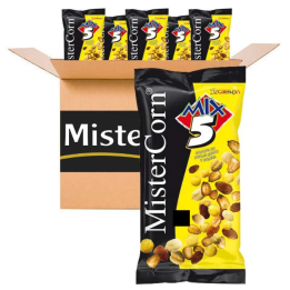 Mister Corn Mix 5 de Grefusa. Caja de 24 unidades de 48 gramos