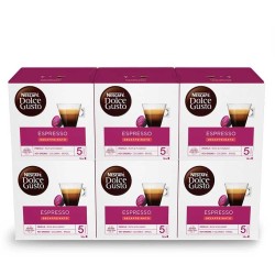 Descafeinado Espresso Pack 48 cápsulas Dolce Gusto: sin cafeina
