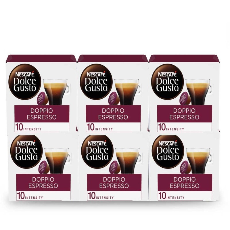Saborea el Doppio Espresso Dolce Gusto 3 cajas