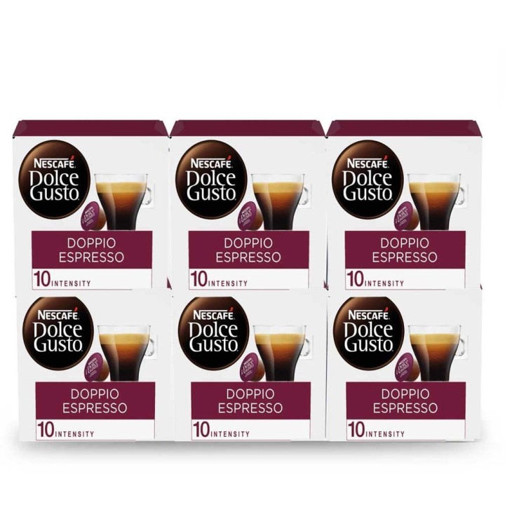 Doppio Espresso  6 cajas de 16 unidades Vietnam y Sudamerica