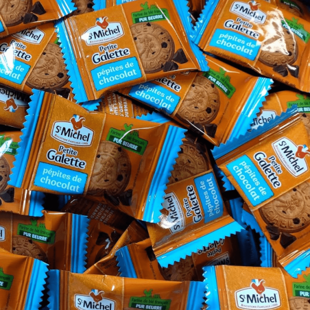 Galletas St Michel con chocolate - Caja de 200 unidades (700g)