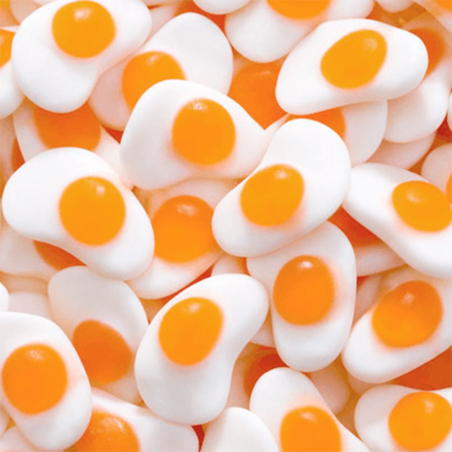 Gominolas Huevos Fritos, Bolsa de 1Kg - King Regal: El Dulce Perfecto