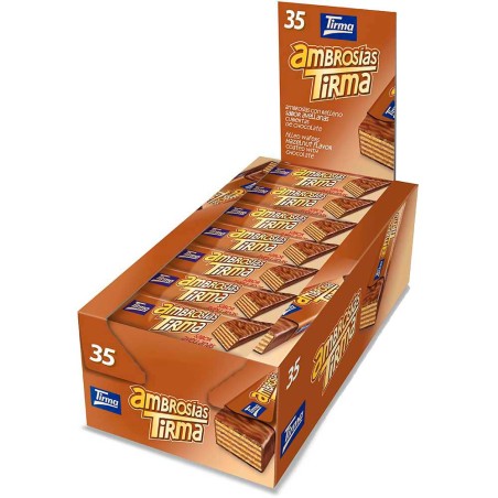 Ambrosia de avellana Tirma caja 35 unidades. 8410085422406 Ambrosia de avellana Tirma caja 35 unidades. 8410085422406