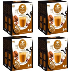 4 cajas deCafé con leche, 16 cápsulas Origen & Sensations compatibles Dolce Gusto