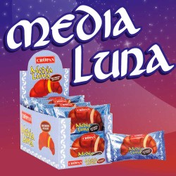 Media Luna Cropan recubierta de cacao caja 12 unidades