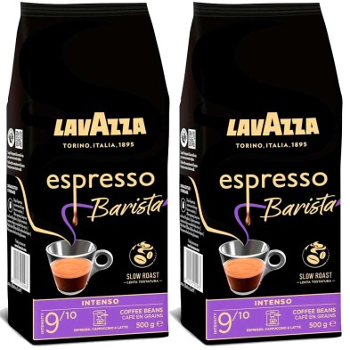 Lavazza Espresso Barista Intenso en Grano 2 bolsas de 500 gr Lavazza Espresso Barista Intenso en Grano 2 bolsas de 500 gr