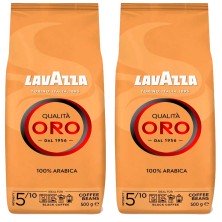 Lavazza Qualita Oro Café en Grano  2 bolsas de 500 gr