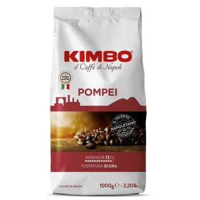 Kimbo Pompei el café Napolitano 1 kg intensidad máxima Kimbo Pompei el café Napolitano 1 kg intensidad máxima