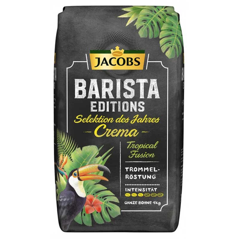 Barista Crema Brasil 100% arábica Jacobs en Grano 1kg