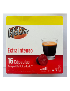 Extra Intenso Kfetea: Cápsulas Compatibles Dolce Gusto 2