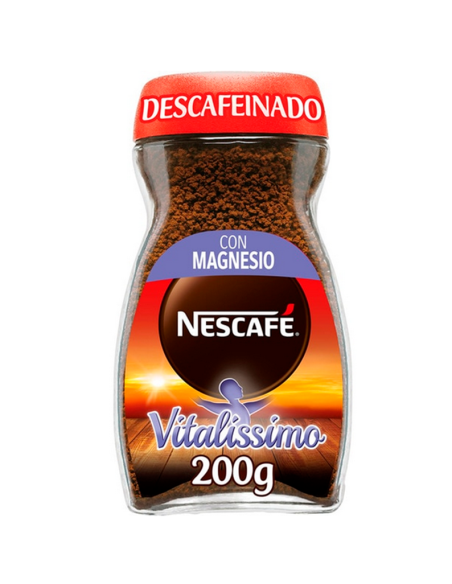Nescafé Vitalíssimo Descafeinado Café Soluble Tarro 200 gr