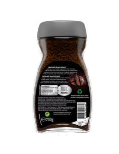 Nescafé Black Roast Café Soluble Tarro 200 gr 2