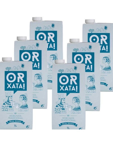Pack 6 ud. Or,xata Tradicional Polo 1 litro