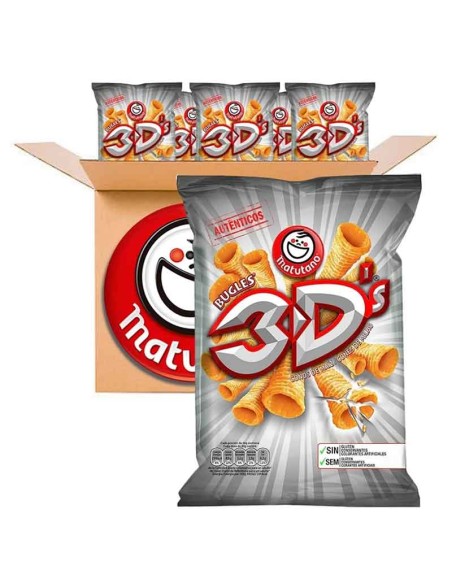 Bugles 3D Matutano 35 gr. 20 paquetes. 8410199030306