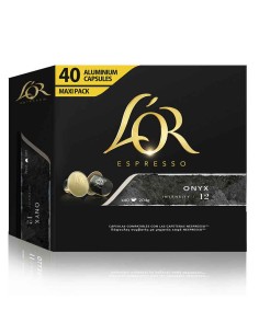 ONYX L'OR, 40 Cápsulas Maxi Pack compatibles nespresso®