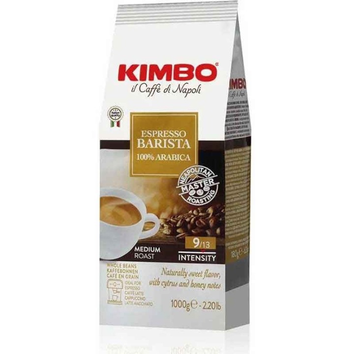 Kimbo Barista  Intenso 100% Arábica Cáfe en grano 1 kg